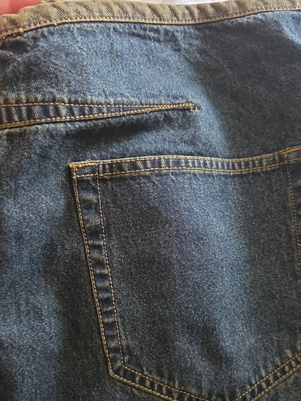 Vintage Women Blue Capris Plus Size  18 W